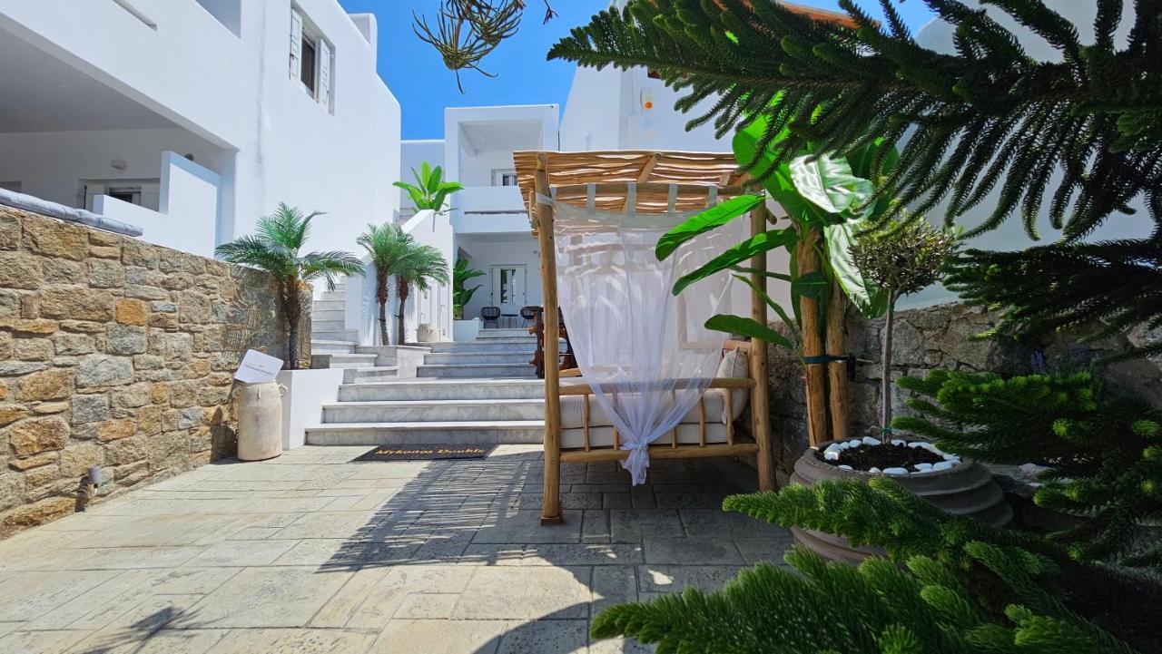 Mykonos Double Luxury Mini Suites - Adults Only Ано Мера Екстер'єр фото